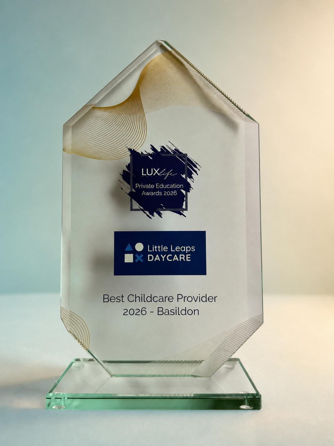 Little Leaps Daycare Best Childcare Provider 2026 Basildon award